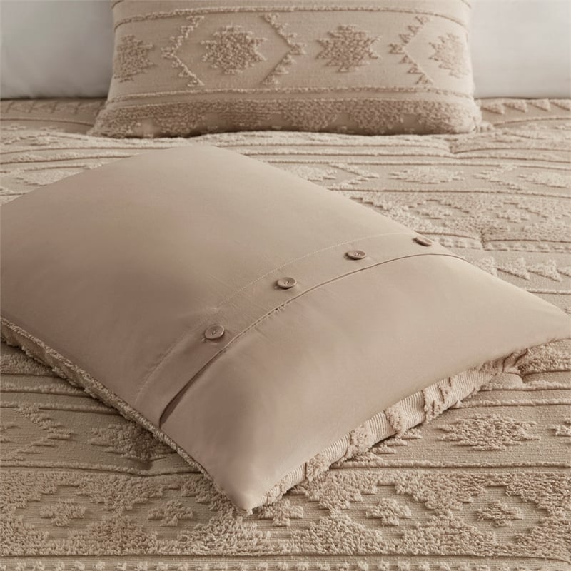 Olliix Woolrich Breckenridge Twin/Twin XL Comforter Mini Set Polyester in Tan
