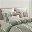 Olliix INK+IVY Shay Full/Queen Comforter Mini Set Cotton in Sage
