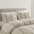 Olliix INK+IVY Shay King/Cal King Comforter Mini Set Cotton in Taupe
