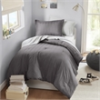 Olliix Super Listing Logan Twin/Twin XL Comforter Set Polyester in Charcoal