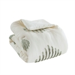 Olliix INK+IVY Tahli Full/Queen Comforter Mini Set Cotton in Green/Ivory
