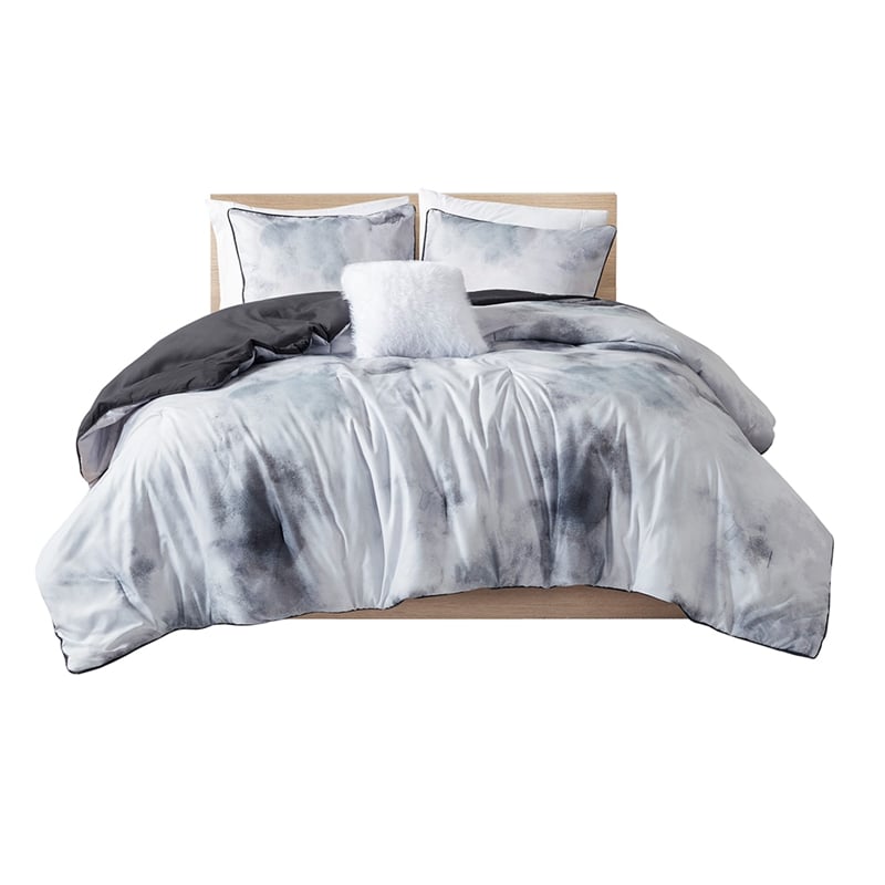 Olliix Intelligent Design Cassiopeia Twin/Twin XL Comforter Set in Charcoal