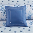 Olliix Intelligent Design Christa Twin/Twin XL Comforter Set Polyester in Blue