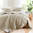 Olliix Madison Park Carolina Full/Queen Comforter Set Polyester in Taupe
