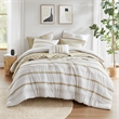 Olliix Madison Park Carolina Full/Queen Comforter Set Polyester in Taupe