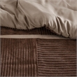 Olliix Madison Park Dallas Cal King Comforter Set Polyester in Brown