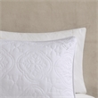 Olliix 510 Design Oakley Full/Queen Bedspread Set Polyester in White