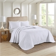 Olliix 510 Design Oakley Full/Queen Bedspread Set Polyester in White