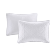 Olliix 510 Design Oakley King/Cal King Bedspread Set Polyester in White
