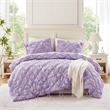 Olliix Intelligent Design Lily Full/Queen Comforter Set Microfiber in Purple