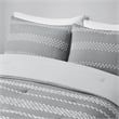Olliix Madison Park Drew King/Cal King Comforter Set Polyester in Gray