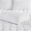 Olliix Madison Park Evelyn King/Cal King Comforter Mini Set Polyester in White