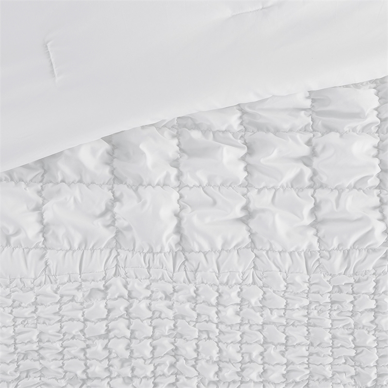 Olliix Madison Park Evelyn King/Cal King Comforter Mini Set Polyester in White