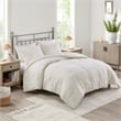 Olliix Madison Park Orly Full/Queen Comforter Mini Set Polyester in Ivory