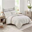 Olliix Madison Park Orly King/Cal King Comforter Mini Set Polyester in Ivory