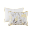 Olliix Madison Park Prairie Full/Queen Comforter Set Polyester in Yellow