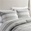 Olliix Madison Park Rhodes King/Cal King Comforter Set Cotton in Grey/Multi