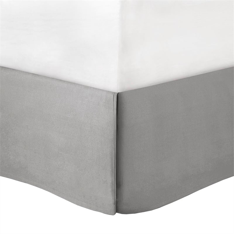 Olliix Madison Park Riva Queen Comforter Set Polyester in Grey