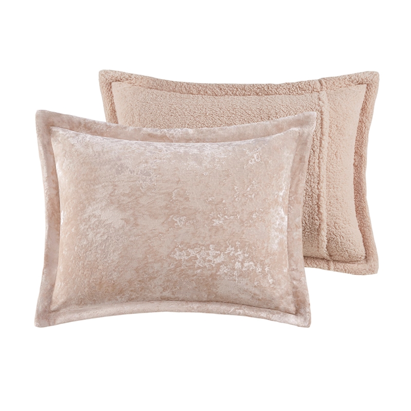 Olliix Intelligent Design Mira Twin/Twin XL Comforter Mini Set in Blush