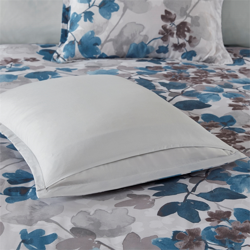 Olliix Madison Park Essentials Alexis Queen Comforter Set Polyester in Blue