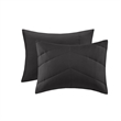 Olliix Intelligent Design Remy Twin/Twin XL Comforter Mini Set in Black