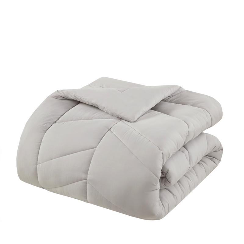 Olliix Intelligent Design Remy Twin/Twin XL Comforter Mini Set Polyester in Gray