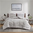 Olliix Intelligent Design Remy Twin/Twin XL Comforter Mini Set Polyester in Gray