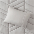 Olliix Intelligent Design Remy Twin/Twin XL Comforter Mini Set Polyester in Gray