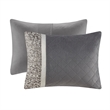 Olliix Madison Park Amelia Full/Queen Comforter Set Polyester in Grey
