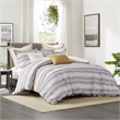 Olliix Madison Park Signature Oasis Full/Queen Comforter Set Cotton in Charcoal