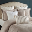 Olliix Madison Park Signature Pescal Full/Queen Comforter Set Polyester in Beige