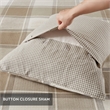 Olliix Madison Park Signature Urban Cabin Queen Comforter Set Cotton in Neutral