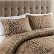 Olliix Madison Park Bella Full/Queen Comforter Set Polyester in Brown