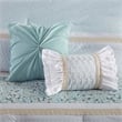 Olliix Madison Park Caralie King/Cal King Comforter Set Polyester in Aqua