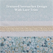 Olliix Madison Park Caralie Full/Queen Comforter Set Polyester in Aqua