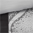 Olliix Madison Park Lori King/Cal King Comforter Set Polyester in Black/Silver