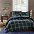 Olliix Intelligent Design Brody Full/Queen Comforter Set Polyester in Blue