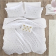 Olliix Intelligent Design Rosalie Full/Queen Comforter Set in White/Gold