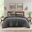 Olliix Woolrich Lyon Full/Queen Comforter Mini Set Cotton in Charcoal