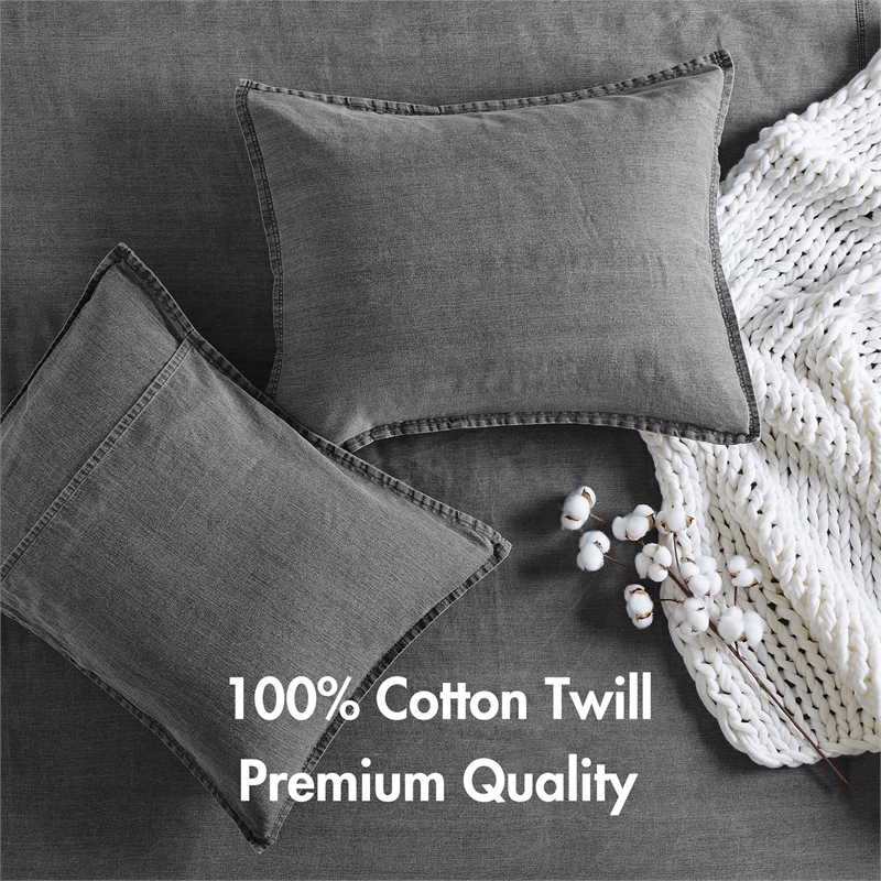 Olliix Woolrich Mckenzie Twin/Twin XL Comforter Mini Set Cotton in Grey