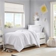 Olliix Super Listing Logan Twin/Twin XL Comforter Set Polyester in White