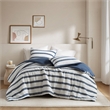 Olliix Super Listing Merritt Full/Queen Comforter Set Polyester in Blue