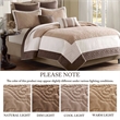 Olliix Madison Park Attingham King/Cal King Quilt Set Cotton in Beige