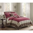 Olliix Madison Park Attingham King/Cal King Quilt Set Cotton in Red