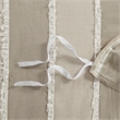 Olliix INK+IVY Shay King/Cal King Duvet Mini Set Cotton in Taupe