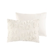 Olliix Intelligent Design Larissa Twin/Twin XL Duvet Mini Set in  Off White