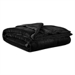 Olliix Madison Park Coleman Twin/Twin XL Blanket Microfiber in Black