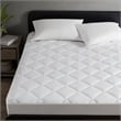 Olliix Sharper Image Cooling Touch Queen Mattress Pad Polyester in White