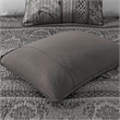Olliix Madison Park Bellagio King/Cal King Quilt Set Cotton in Grey