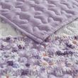 Olliix Madison Park Caralie Full/Queen Quilt Set Polyester in Purple